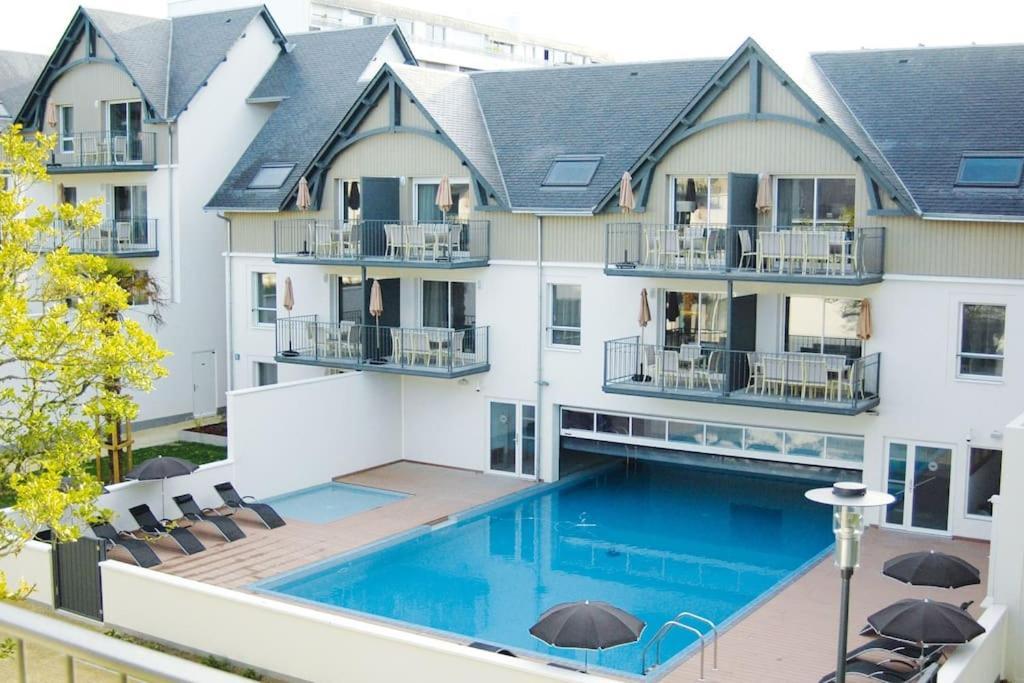 Les Planches , Bel Appartement En Bord De Mer Bénodet Buitenkant foto